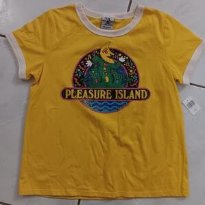 Disney Parks Retro Pleasure Island T-Shirt for Ladies Small New W/ Tag